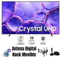 Televisor 75'' SAMSUNG Crystal UHD 4K UN75U8000FGXPE 2025 - ANT - RACK MOVIBLE