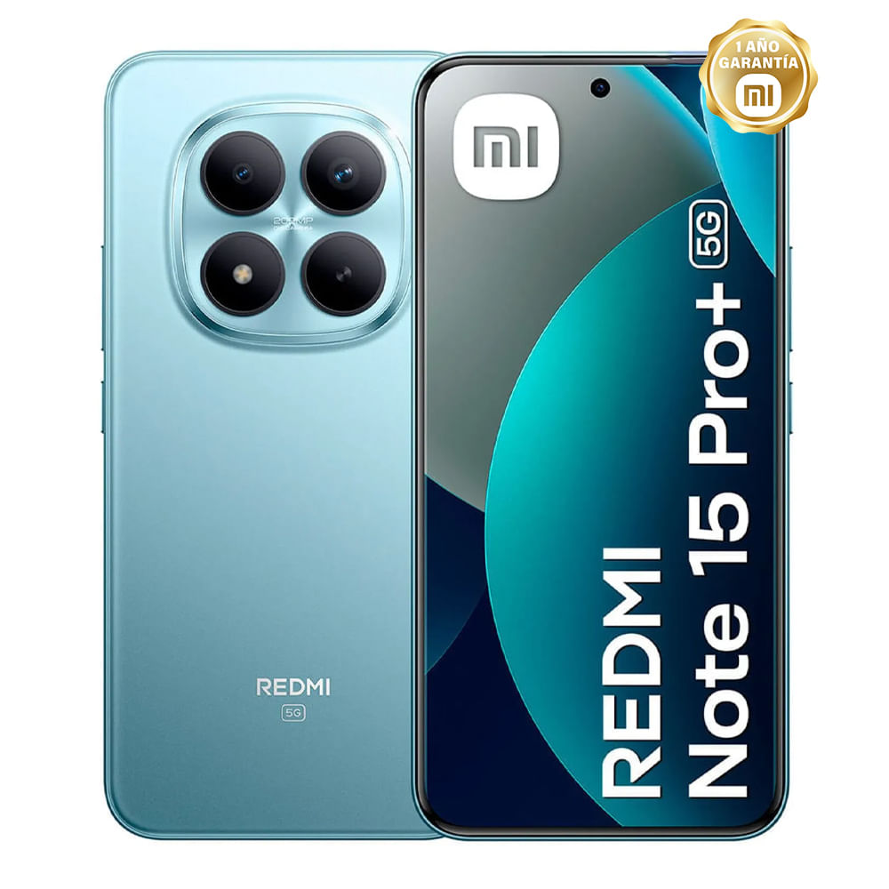 Celular Xiaomi Redmi Note 15 Pro plus 5G 12GB RAM 512GB ROM Azul - 200MP Celular Xiaomi Redmi Note 15 Pro plus 5G 12GB RAM 512GB ROM Azul - 200MP