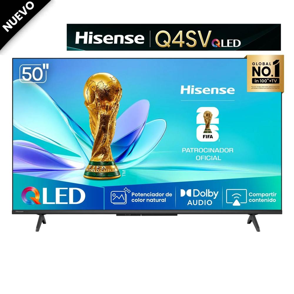 Televisor Hisense 50 Qled FHD 50Q4SV