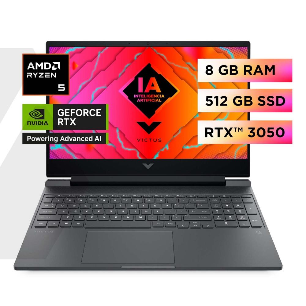 Laptop HP VICTUS Gaming15-fb2002LA Ryzen 5 RTX 3050 15.6 FHD 144Hz