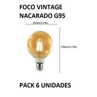 FOCO NACARADO VINTAGE G95 PACK POR 6