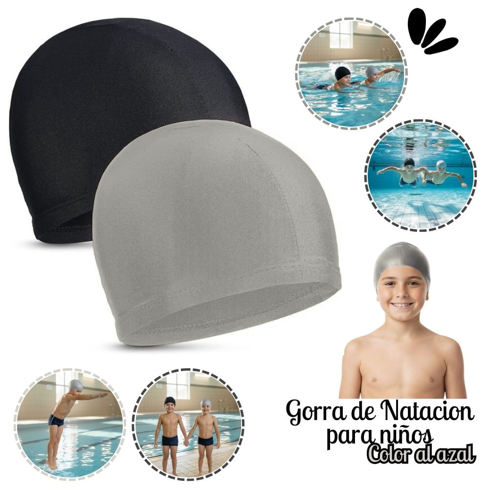 Gorro de Natacion para Niños de Tela -NG