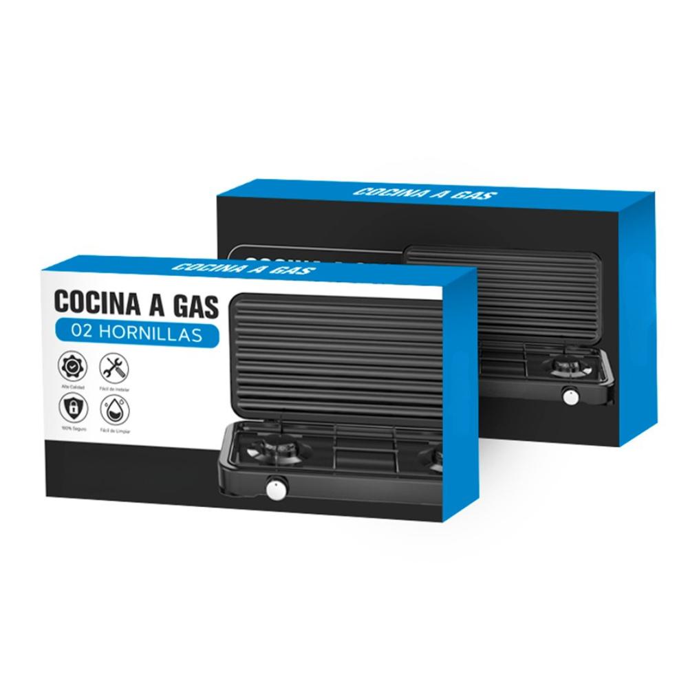 Cocina de Mesa a Gas de 2 Hornillas
