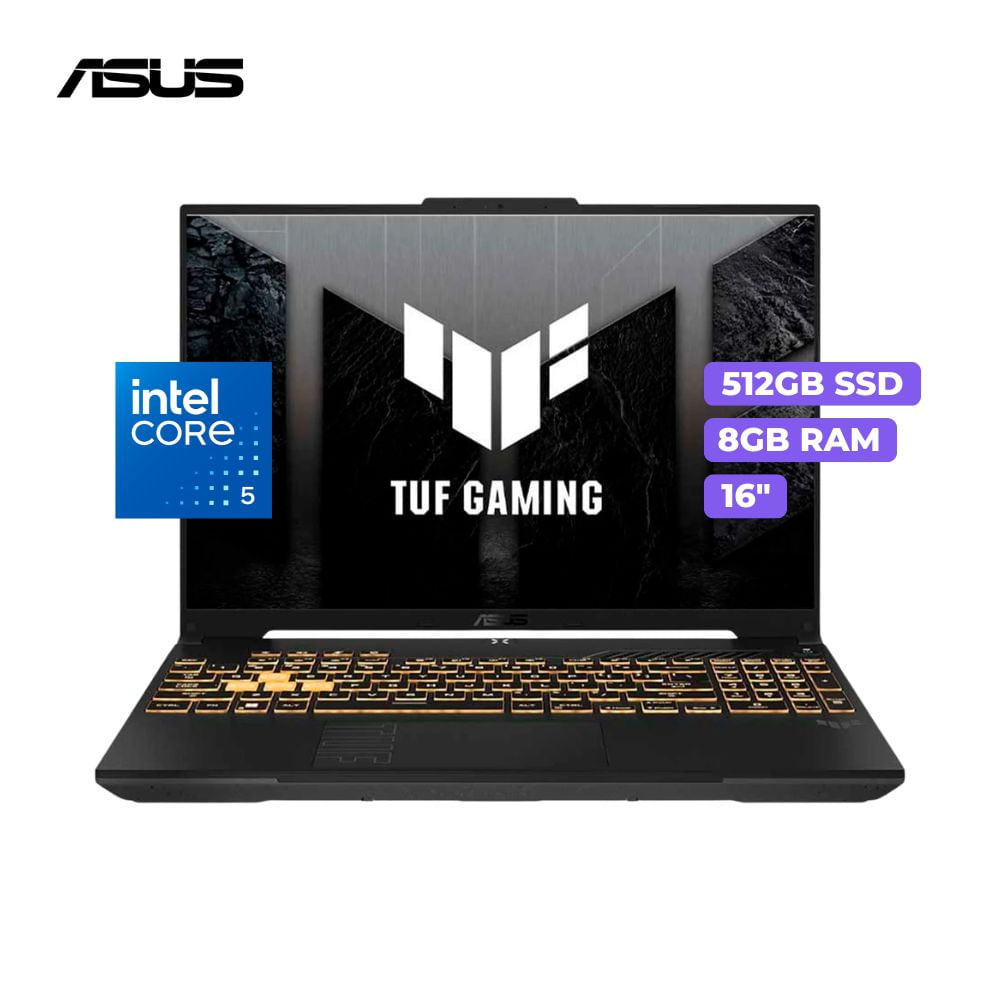 Laptop Asus Tuf F16 FX607VJ-RL011W Intel Core 5 210H 8GB Ram 512GB SSD 16 WQXGA
