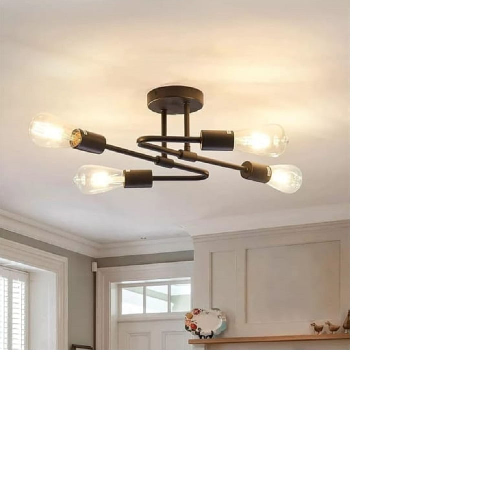 Lámpara Colgante Style Luces Incluye 4 Focos Lámpara Colgante Style Luces Incluye 4 Focos