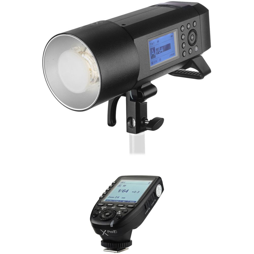 Kit de Flash para Exteriores Godox Ad400Pro Witstro All In One con Disparador Ttl Xprof para Fujifil Kit de Flash para Exteriores Godox Ad400Pro Witstro All In One con Disparador Ttl Xprof para Fujifil
