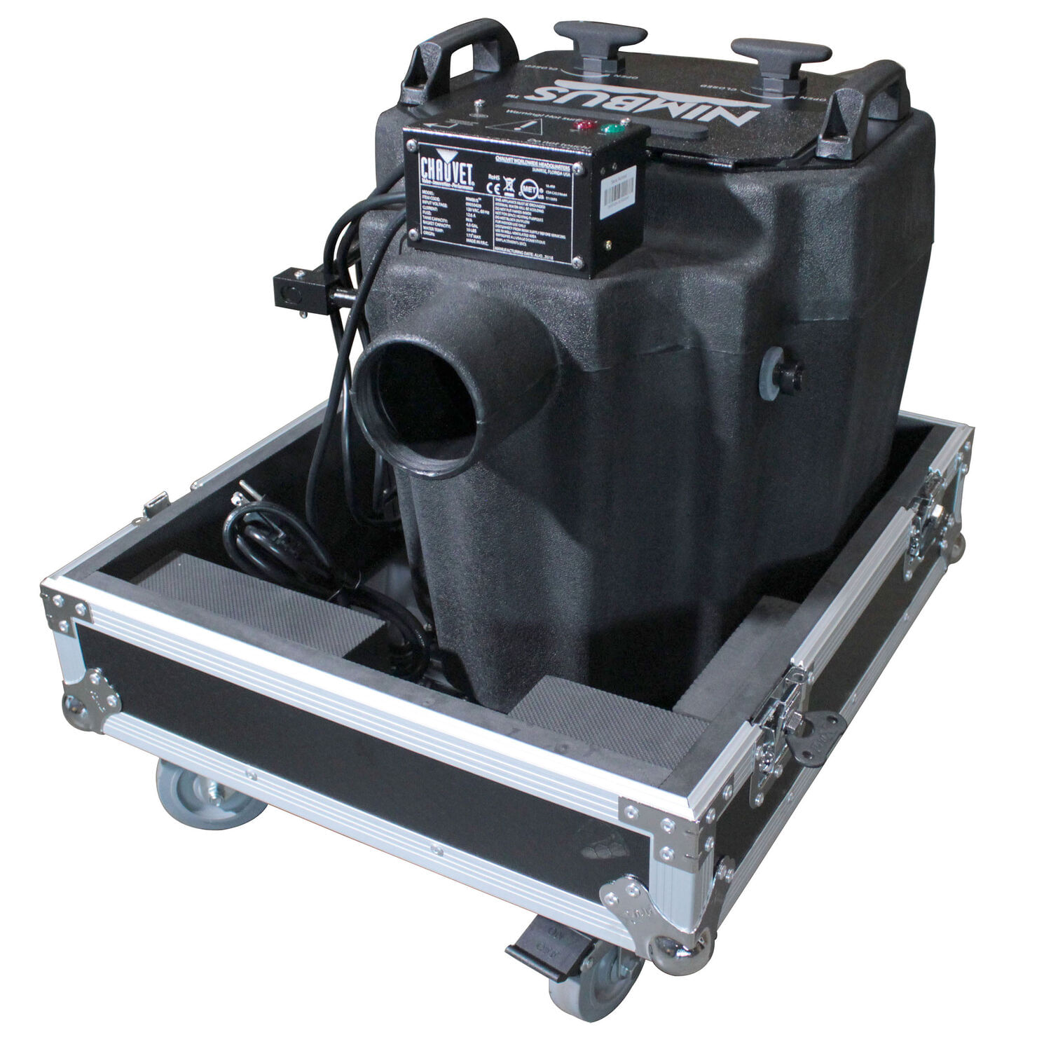 Estuche de Carretera Prox para Máquina de Niebla de Hielo Seco Chauvet Nimbus de Tamaño Completo.