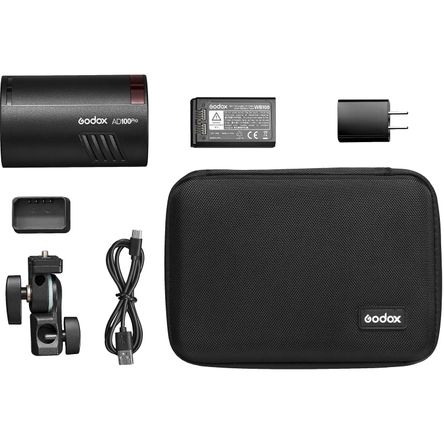 Flash de Bolsillo Godox Ad100Pro Negro