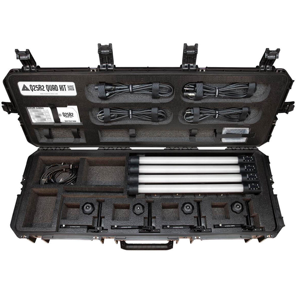 Estuche Quad con Espuma para Quasar Science 2 Rainbow 2