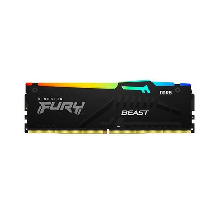 Memoria RAM Kingston Fury Beast 16GB DIMM RGB DDR5 6000Mhz CL36 Memoria RAM Kingston Fury Beast 16GB DIMM RGB DDR5 6000Mhz CL36