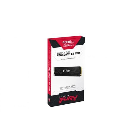 Disco SSD Kingston Fury Renegade G5 4TB M2 2280 PCIe Gen 5 Disco SSD Kingston Fury Renegade G5 4TB M2 2280 PCIe Gen 5