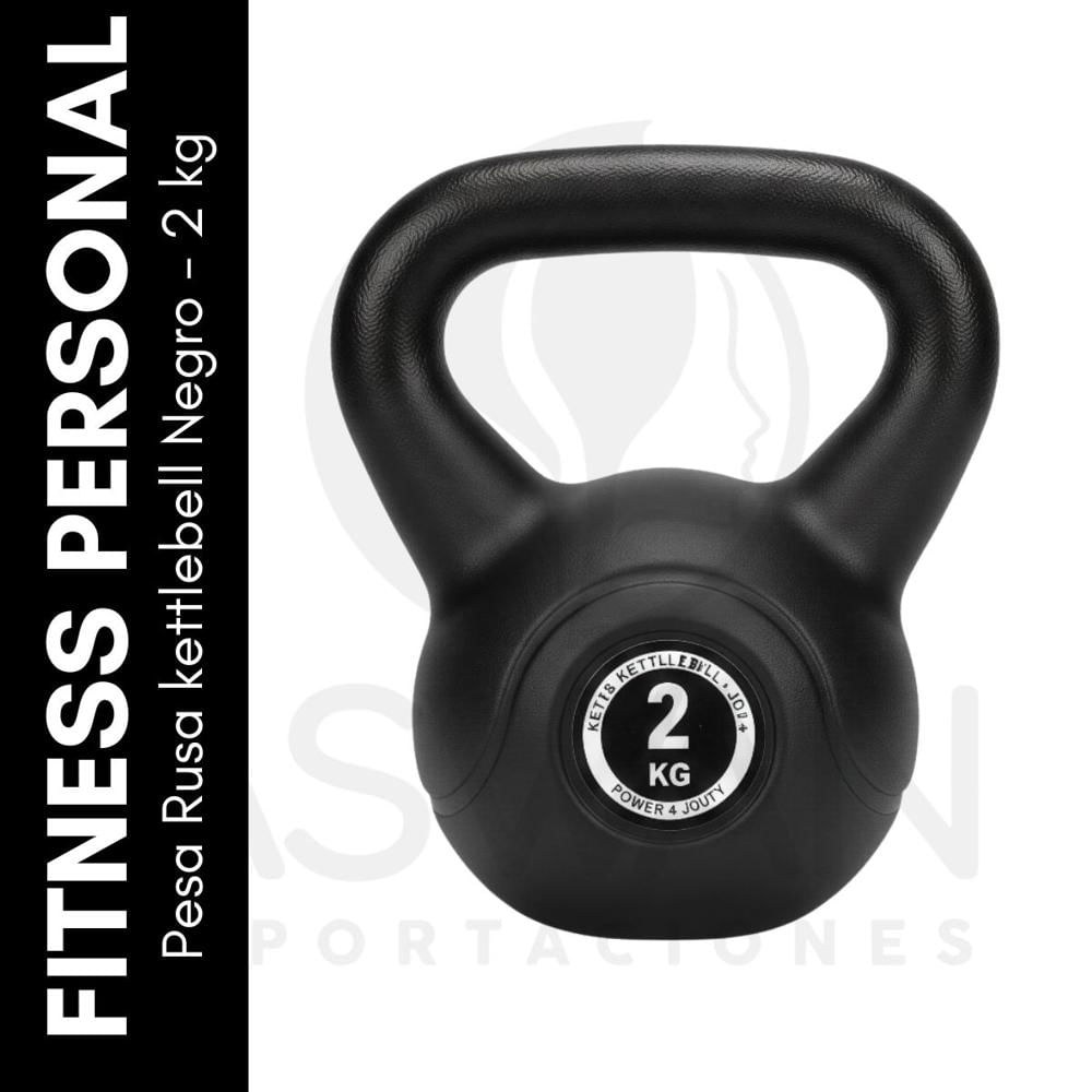 Pesa Rusa kettlebell Negro - 2 kg Pesa Rusa kettlebell Negro - 2 kg