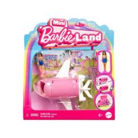 Mini BarbieLand Juego de muñeca y avión
