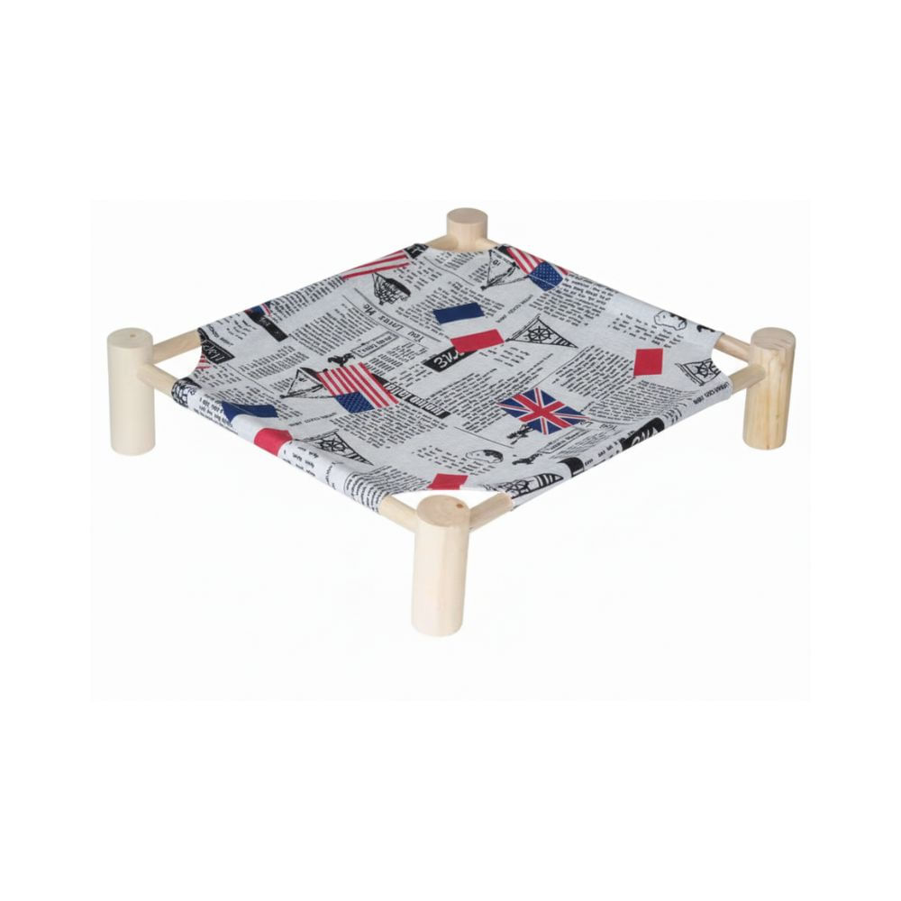 Cama Hamaca Elevada de BAMBÚ para Mascotas DISEÑO 5 Cama Hamaca Elevada de BAMBÚ para Mascotas DISEÑO 5