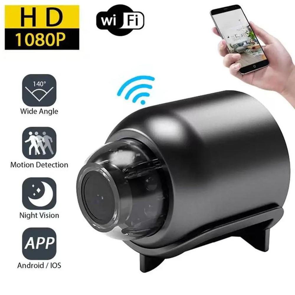 Mini Cámara X5 Espía HD Video Inalámbrica WiFi Visión Noche Vigilancia Genieka Mini Cámara X5 Espía HD Video Inalámbrica WiFi Visión Noche Vigilancia Genieka