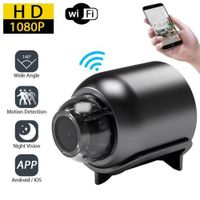 Mini Cámara X5 Espía HD Video Inalámbrica WiFi Visión Noche Vigilancia Genieka
