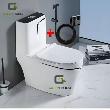 INODORO DE LUJO ONE PIECE DUCHA BIDET NEGRO INODORO DE LUJO ONE PIECE DUCHA BIDET NEGRO