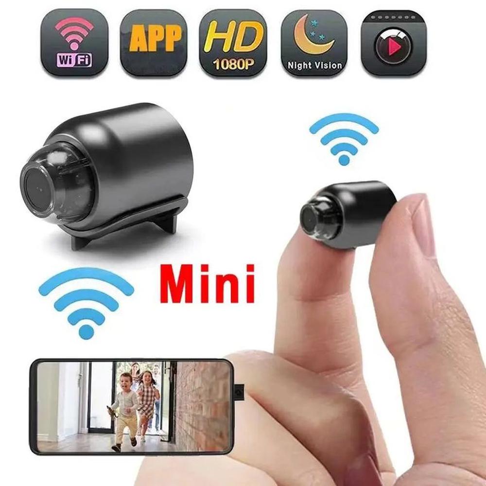 Mini Cámara X5 Espía HD Video Inalámbrica WiFi Vigilancia Niños Mascotas Genieka