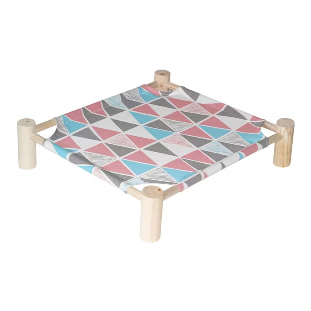 Cama Hamaca Elevada de BAMBÚ para Mascotas DISEÑO 1 Cama Hamaca Elevada de BAMBÚ para Mascotas DISEÑO 1