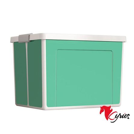 ORGANIZADOR PLEGABLE MULTIUSO PARA ALMACENAMIENTO NARANAJA VERDE