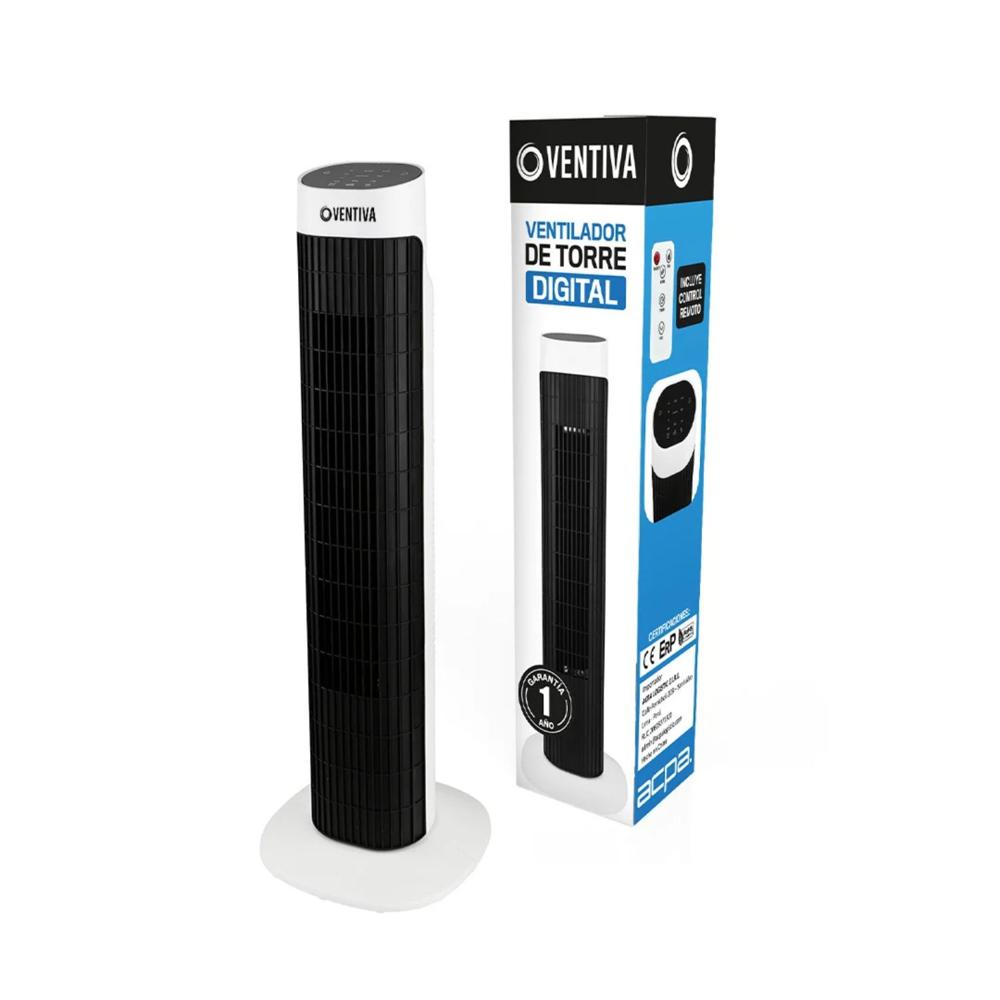 Ventilador de Torre 82cm con Control Remoto Timer Ventilador de Torre 82cm con Control Remoto Timer