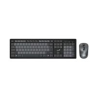 TECLADO GENIUS  MOUSE WIRELESS KM-8200 AI COPILOT MULTIMEDIA SP BLACK GREY