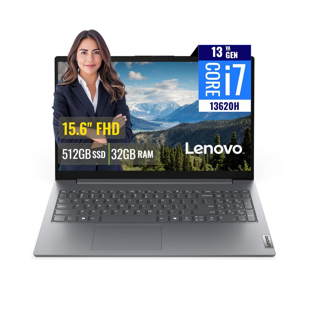 Laptop Lenovo V15 G5 IRL Intel Core i7 13620H 32GB RAM 512GB SSD M.2 15.6 FHD FreeDOS 83GW005HLD32