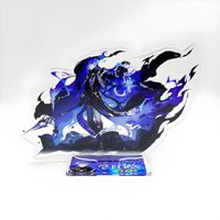 Figura Acrílica Genshin Impact Flins Adorno Anime