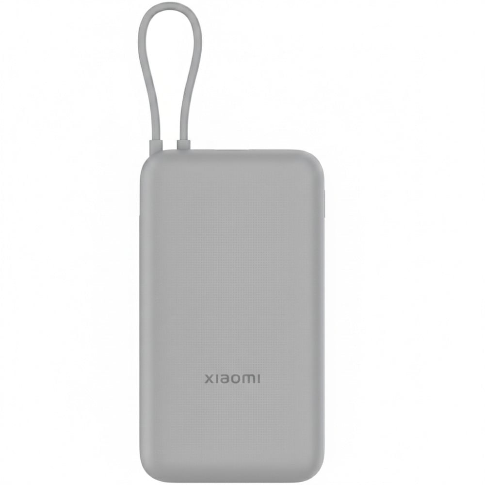 XIAOMI POWERBANK 20000MAH 22.5W -CABLE INCORPORADO-GRIS