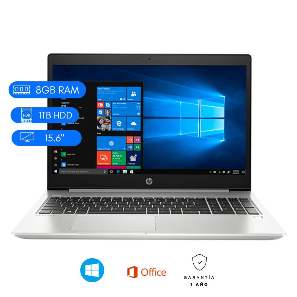 LAPTOP REACONDICIONADA HP 450 G7 CORE I7 10MA 8GB DDR4 1TB HDD PANTALLA 15.6