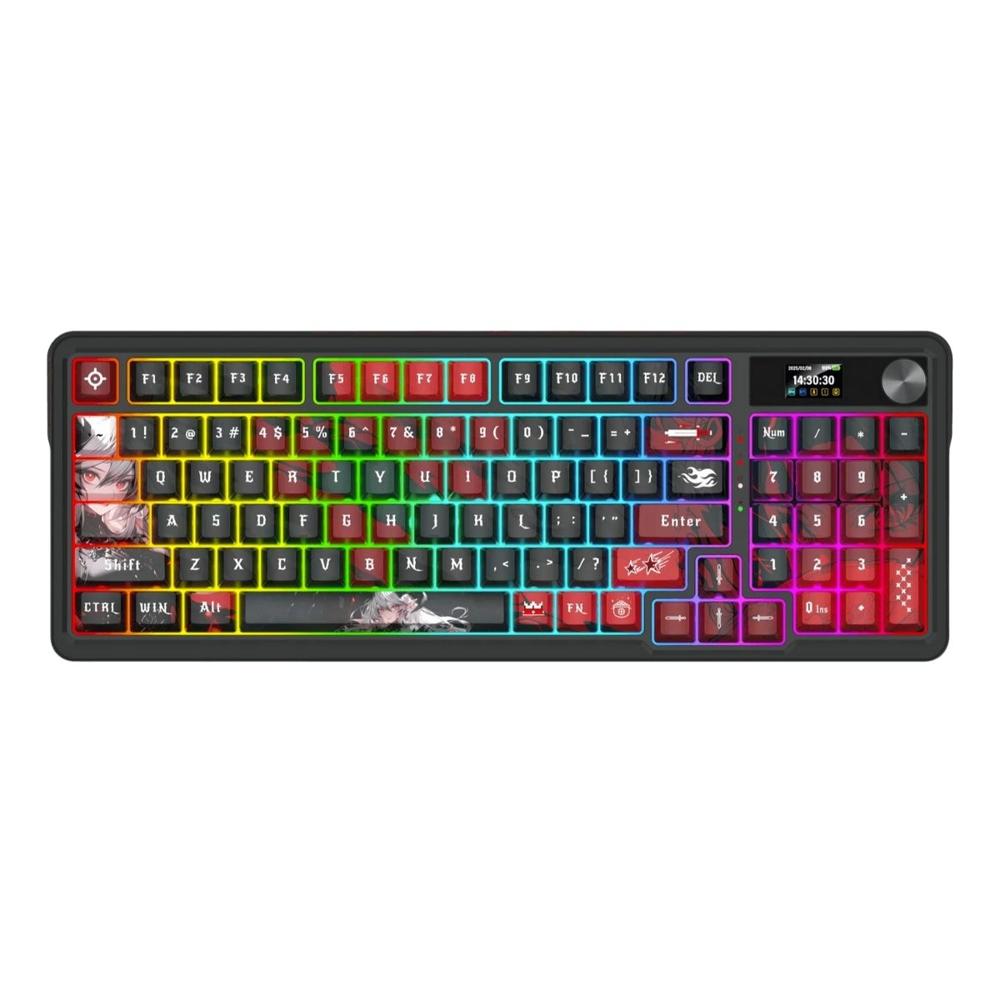 Teclado Redragon Artemis Pro K719AK Wireless RGB Switch Mint