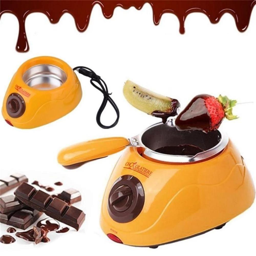 Chocolatera Eléctrica Máquina Fondue - Amarillo