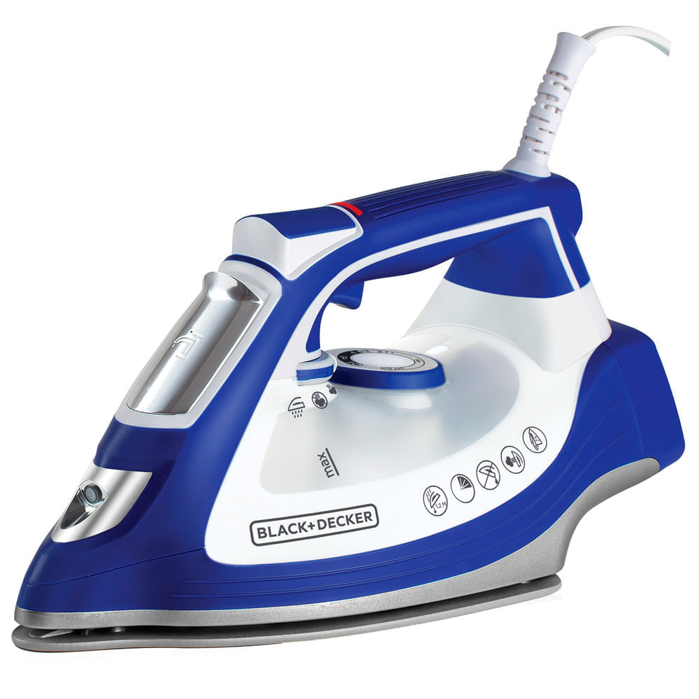 Plancha a Vapor BLACK+DECKER IR3001-CL Azul/Blanco