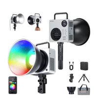 Luz LED Neewer HB80C de 80W RGB Portátil Montura Bowens