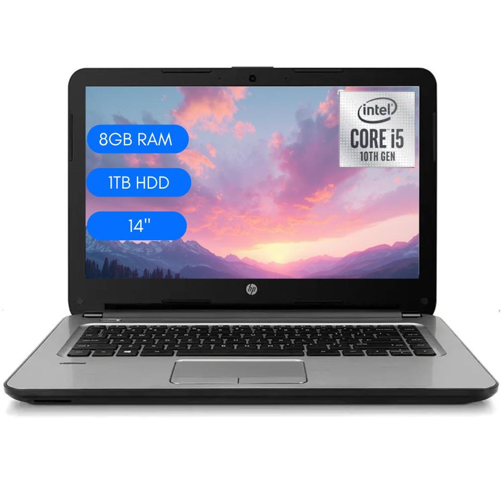 LAPTOP REACONDICIONADA HP 348 G7 CORE I5 10MA 8GB DDR4 1TB HDD PANTALLA 14