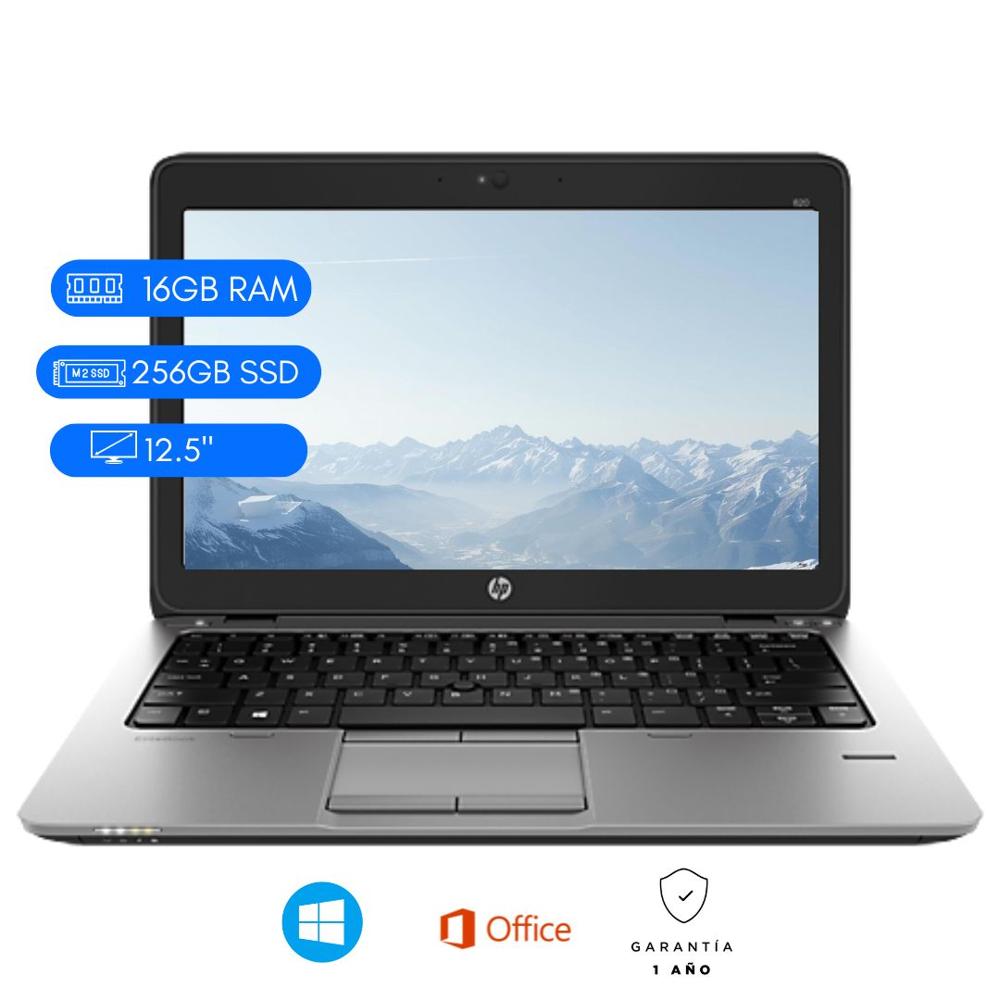 LAPTOP REACONDICIONADA HP 820 G4 CORE I7 7MA 16GB DDR4 256 M.2 PANTALLA 12.5