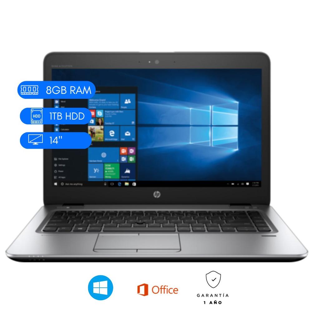 LAPTOP REACONDICIONADA HP 840 G4 CORE I7 8VA 8GB DDR4 1TB HDD PANTALLA 14