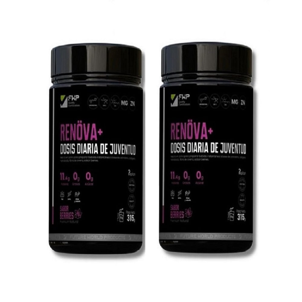 Renova Colágeno Hidrolizado  Con Biopéptido Activos Berries X 2 unidades