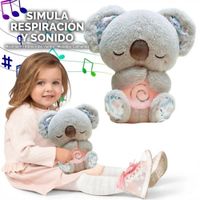 Koala de Peluche Relajante con Luces y Sonidos - Compañero de Sueño para Bebés