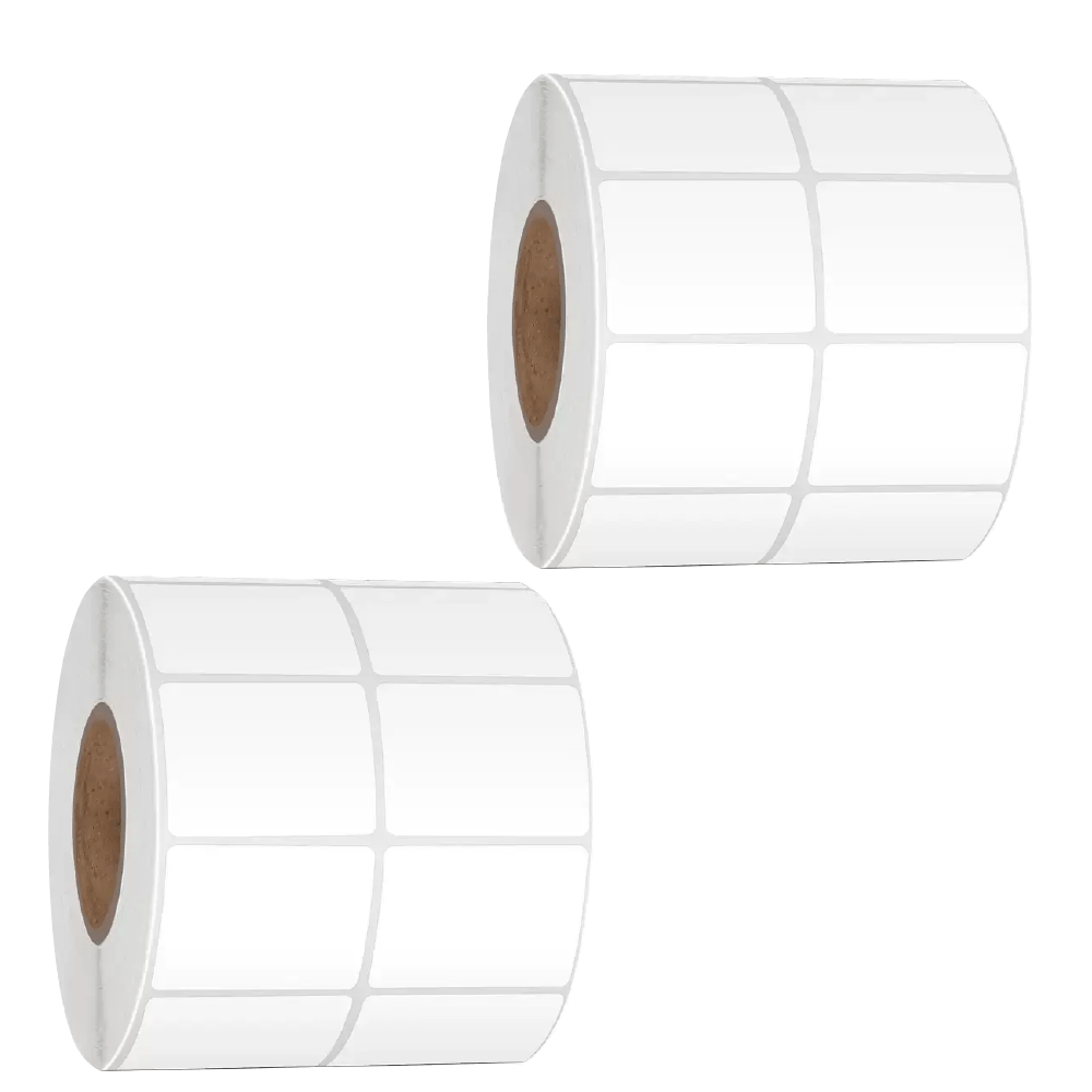 Etiqueta Termica Adhesiva 3x2cm 2Col Pack 2 Rollos