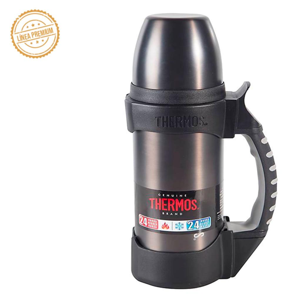 Termo Roca 1 Lt de Acero Inoxidable Alta Conservación Térmica