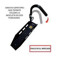 Rack Soporte de Bicicleta Tipo Gancho  Metálico y Multiuso
