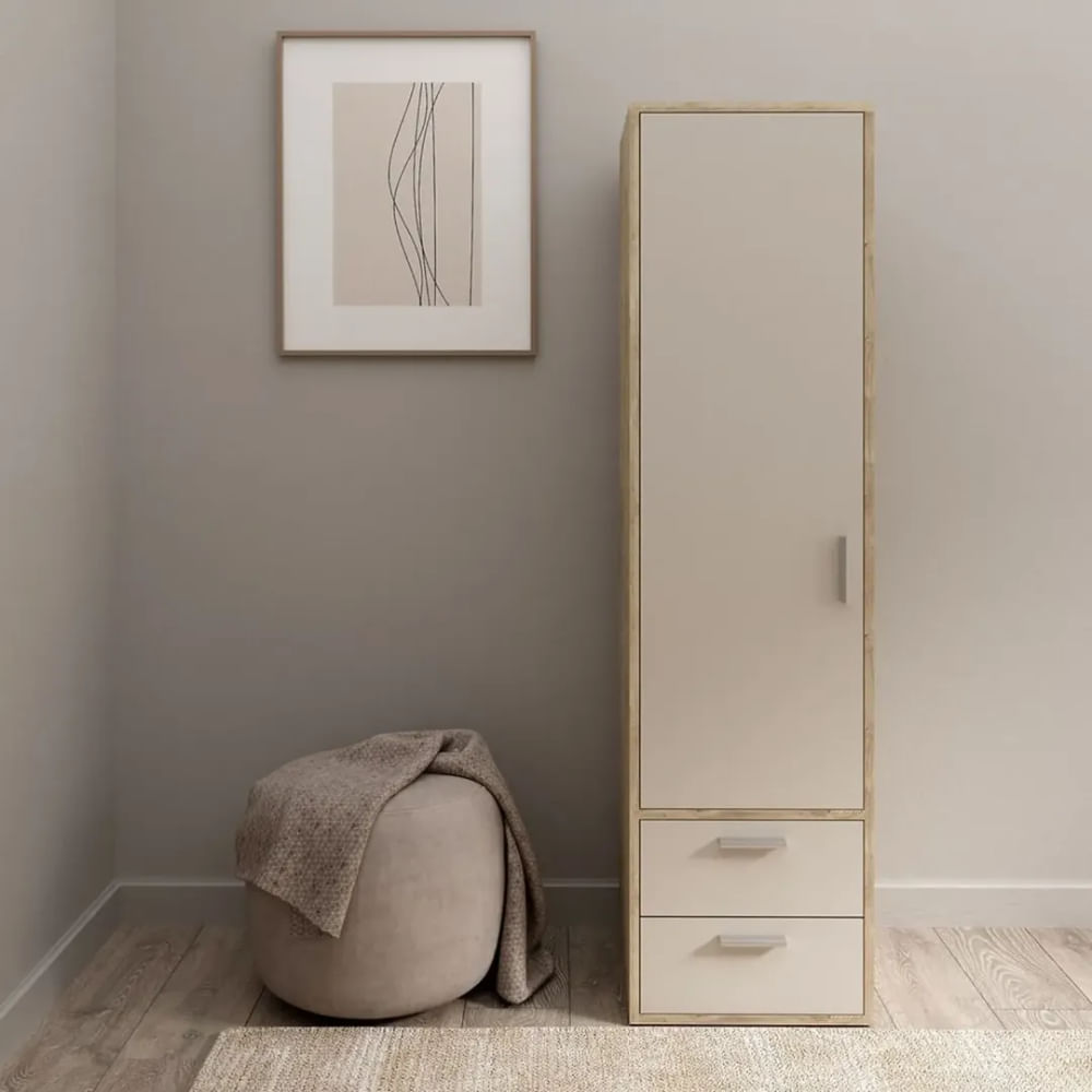 Ropero Persa 1 puerta Beige y Marron | Masiva Home