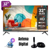 Televisor Hyundai QLED 32'' HD  HYLED3259QG 2025 - Ant Digital