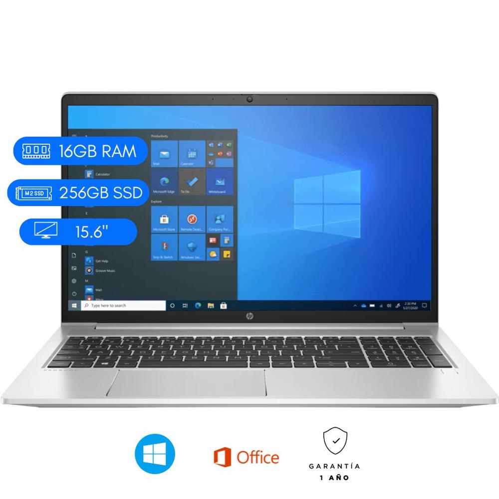 LAPTOP REACONDICIONADA HP 450 G8 CORE I7 11VA 16GB DDR4 256 M.2 PANTALLA 15.6