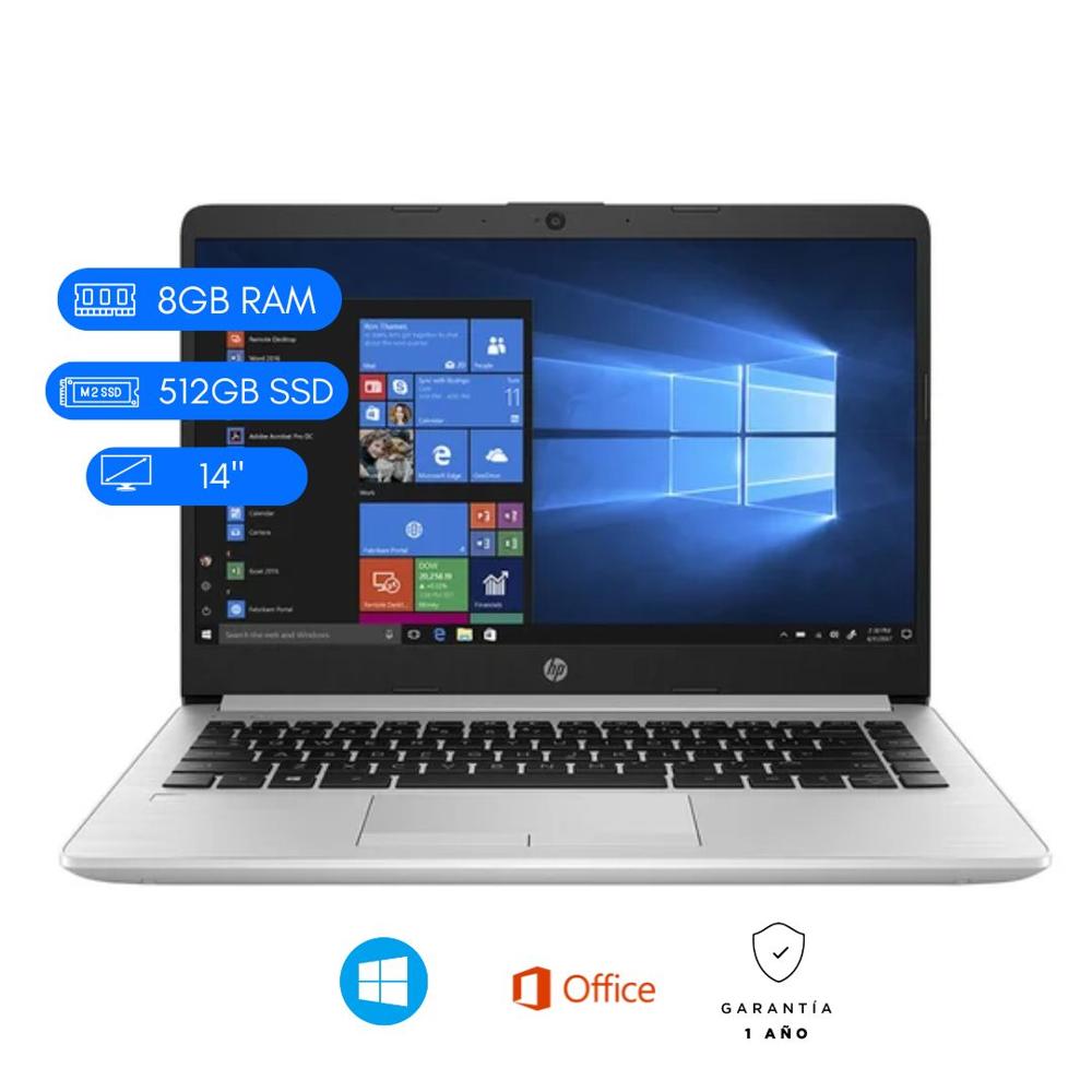 LAPTOP REACONDICIONADA HP 348 G7 CORE I7 10MA 8GB DDR4 512 SSD PANTALLA 14