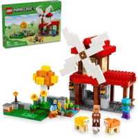 LEGO MINECRAFT GRANJA DE MOLINOS DE VIENTO CON 3 MINIFIGURAS SET COLECCIONABLE