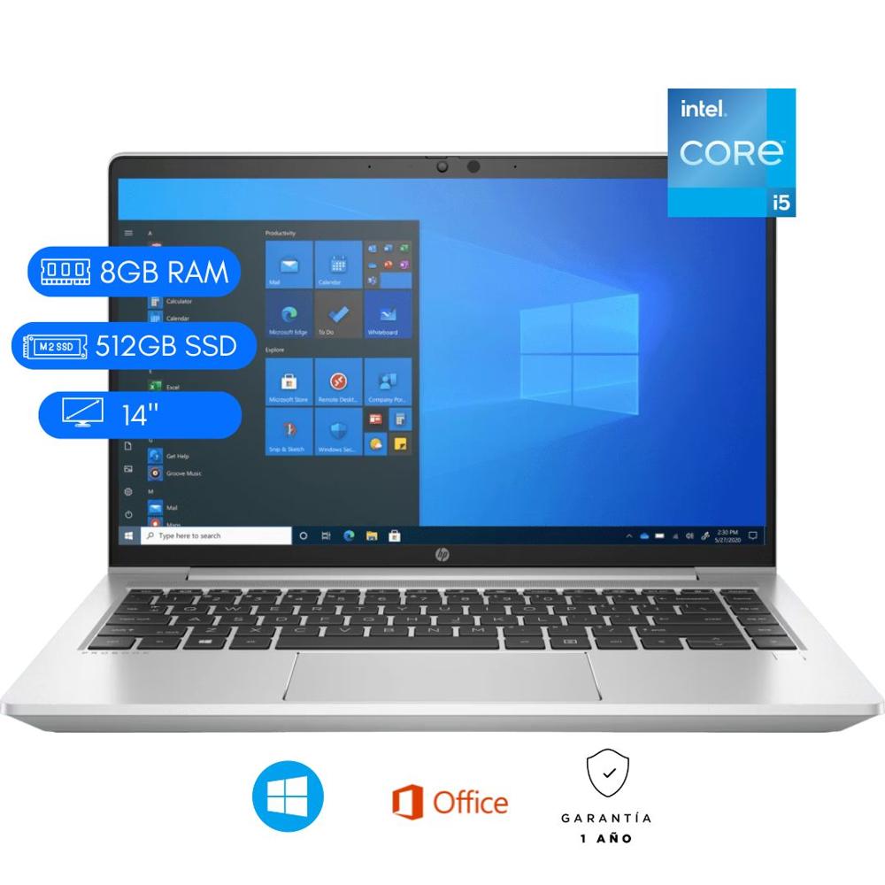 LAPTOP REACONDICIONADA HP 640 G8 CORE I5 11VA 8GB DDR4 512 M.2 PANTALLA 14