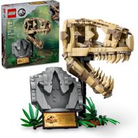 LEGO JURASSIC WORLD FÓSILES DE DINOSAURIOS, CRÁNEO DE T. REX SET EDUCATIVO