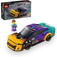 LEGO SPEED CHAMPIONS NASCAR CHEVROLET CAMARO ZL1, COCHE DE CARRERAS COLECCIONABLE